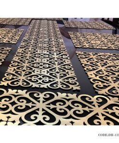 رانر مستطیل رومادون سری 110 طلایی