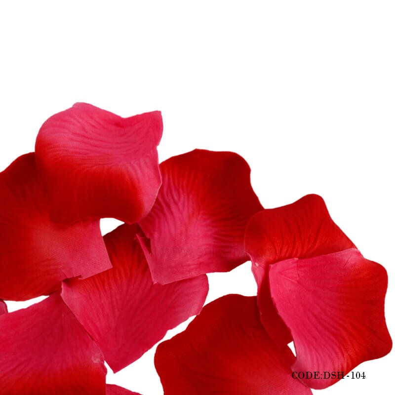 گلبرگ گل مصنوعی قرمز