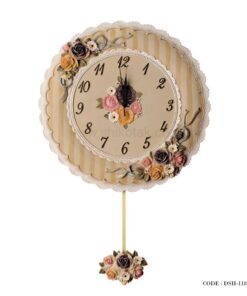 ساعت دیواری رزین مدل آتنا