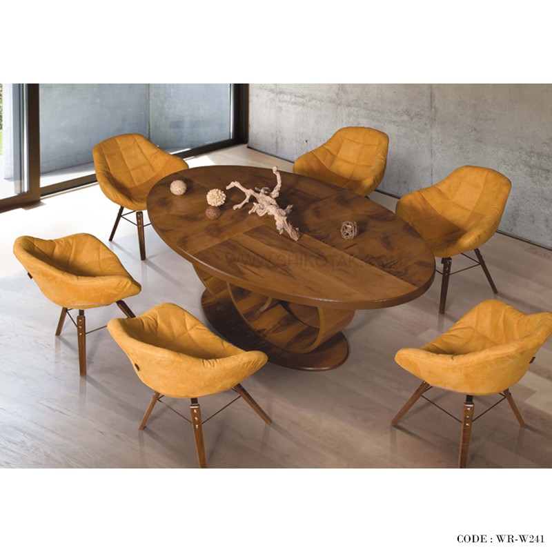 ست ناهار خوری شش نفره راحتی نرم