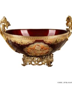 میوه خوری پایه دار طلاکوب سری 494 زرشکی