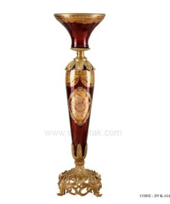 دکوری پایه برنز زرشکی سری 483