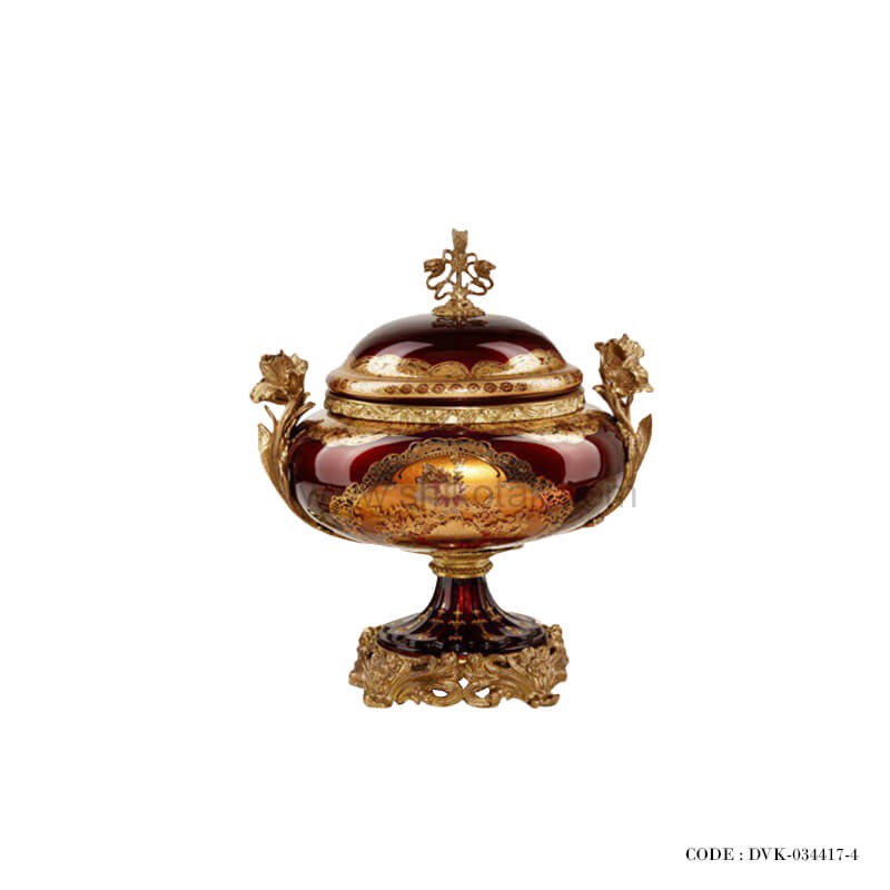 ظرف دکوری برنز سری 417 سایز متوسط