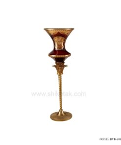 شمعدان دکوری برنز سری 411 سایز کوچک