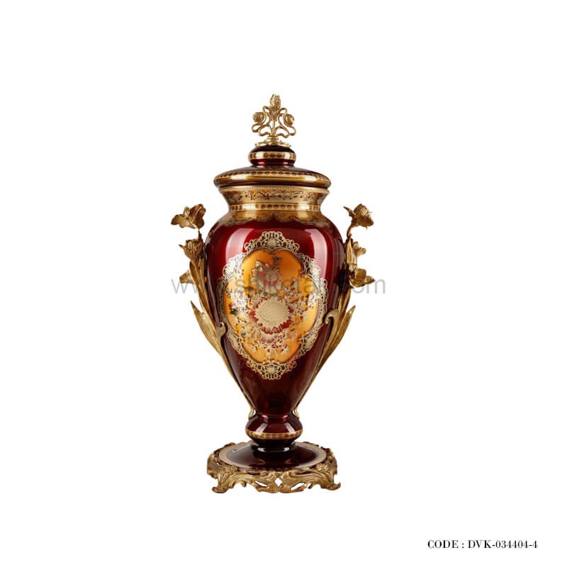 دکوری پایه دار برنز سری 404 سایز کوچک