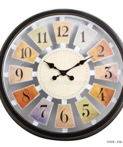 ساعت دیواری مدرن قاب شیشه ای بدون صفحه  طرح آرتین