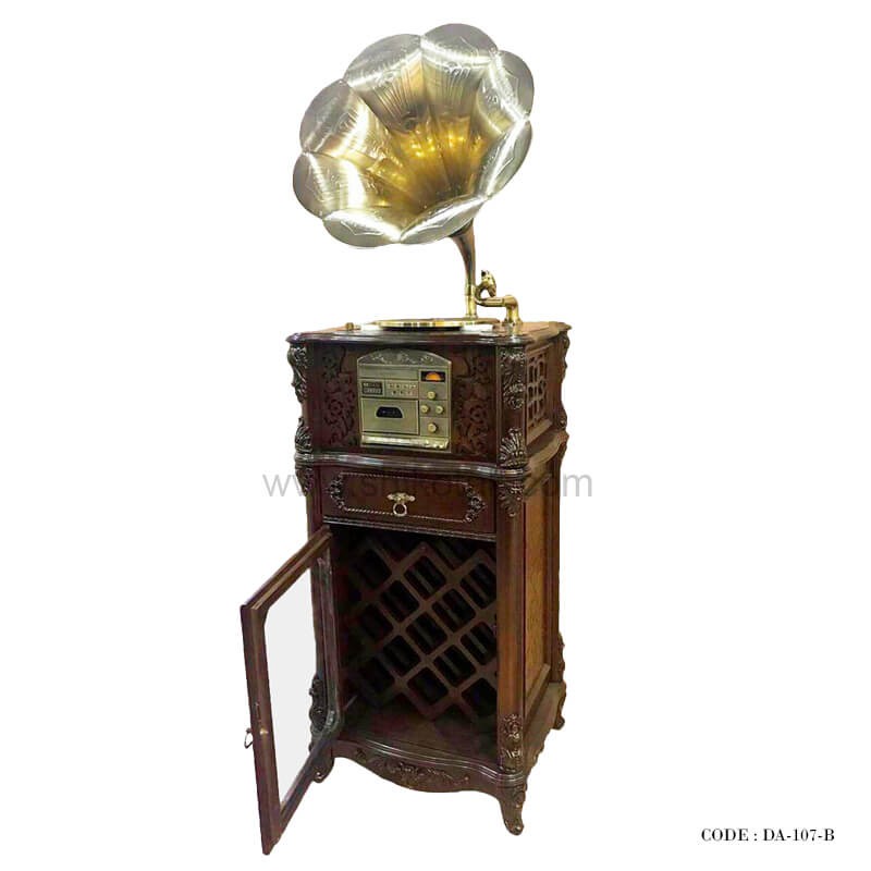 گرامافون پایه دار فلش خور طرح ACCORD