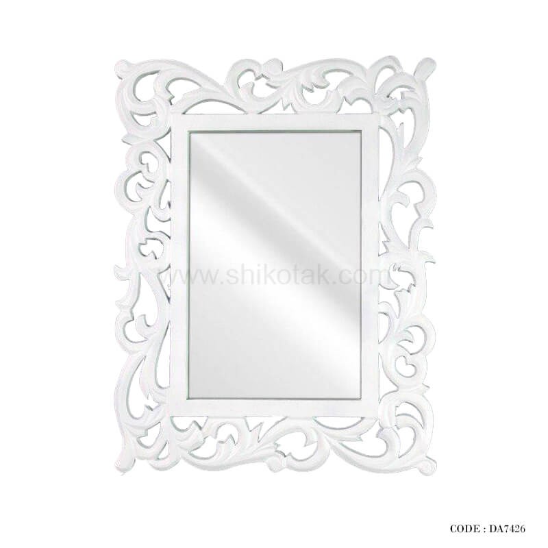 آینه دیواری فانتزی چوبی سری 26