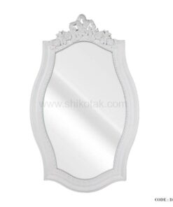 آینه دیواری چوبی تاج دار