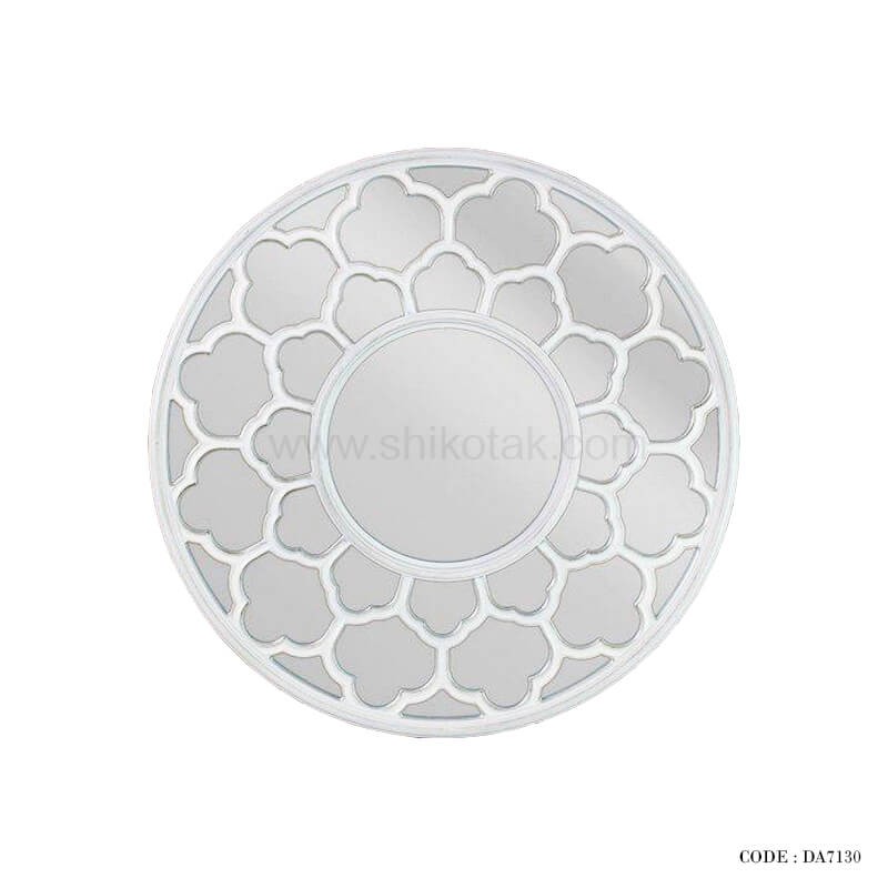 آینه دیواری مدرن سفید