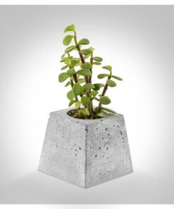 گلدان بتونی طرح هرم