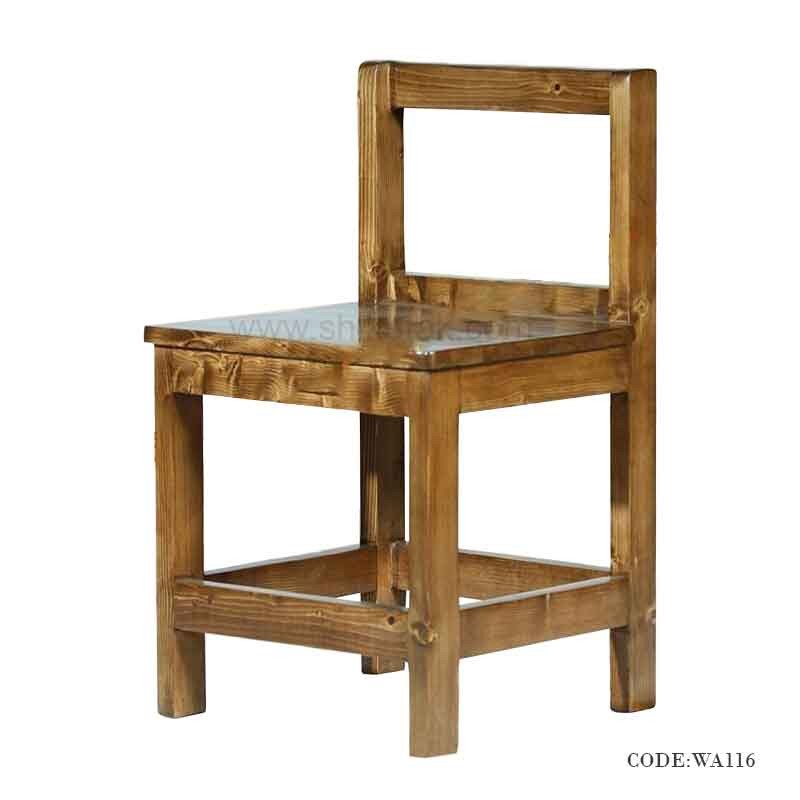 صندلی چوبی مربعی سری 116