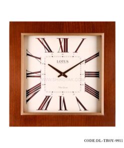 ساعت دیواری مربعی مدل Troy