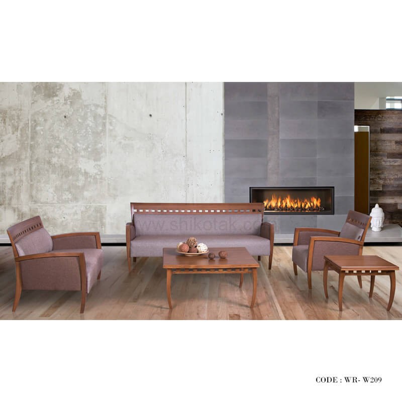 سرویس مبلمان هفت نفره طرح مشبک