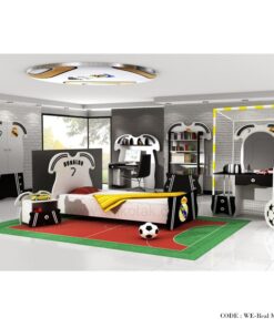 سرویس تخت و کمد فوتبالی مدل رئال مادرید