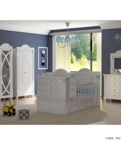 ست تختخواب نوزاد-نوجوان طرح دیانا