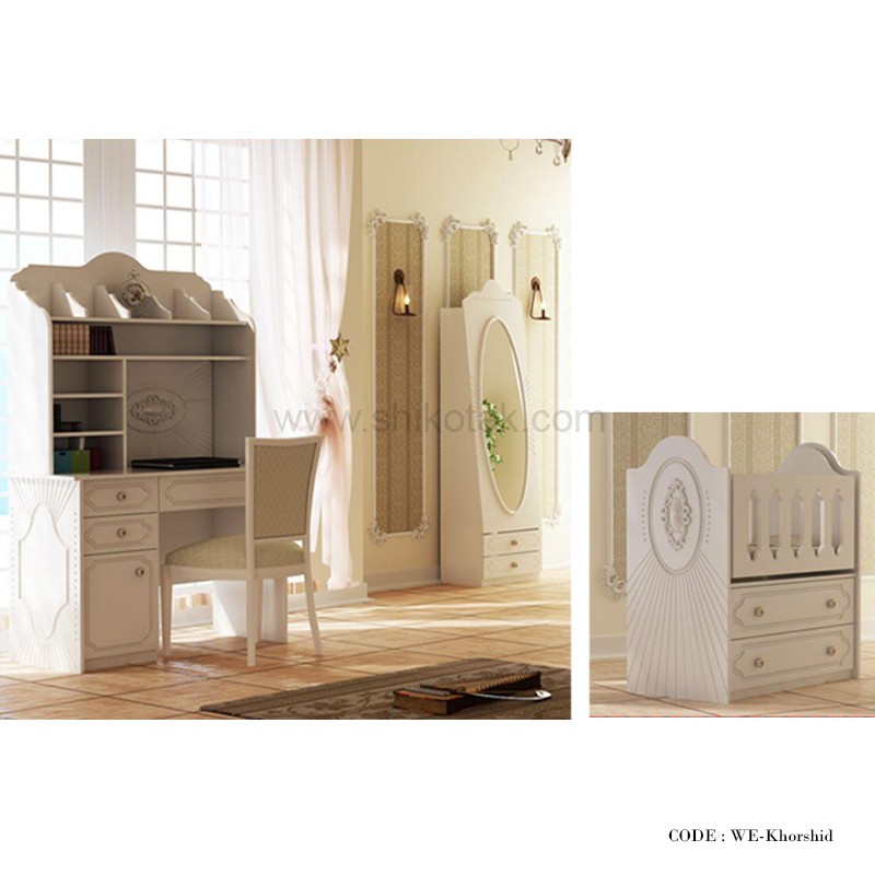 سرویس تخت نوزاد مدل خورشید