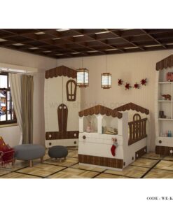 سرویس خواب نوزاد-نوجوان مدل کلبه 1