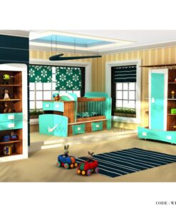 سرویس تخت و کمد نوزاد-نوجوان مدل نایک