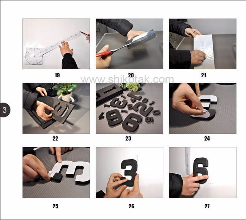 ساعت فانتزی طرح پروانه