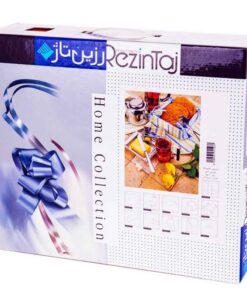 سرویس آشپزخانه پارچه ای عروس طرح رابید آبی