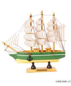 کشتی دکوری چوبی مدل 6D