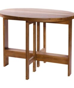 ناهار خوری تاشوی چهار نفره چوبی