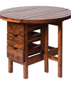 میز و صندلی کمجای ناهار خوری طرح تاشو