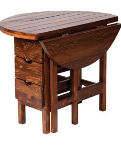 میز و صندلی کمجای ناهار خوری طرح تاشو