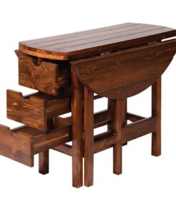 میز و صندلی کمجای ناهار خوری طرح تاشو