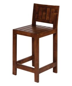 ناهار خوری 4 نفره چوبی طرح میز پایه بلند