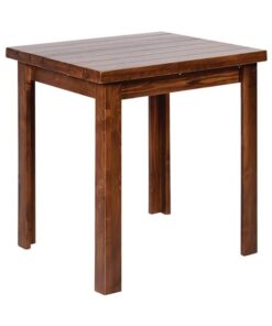 صندلی و میز ناهار خوری نیمکت دار دو نفره چوبی