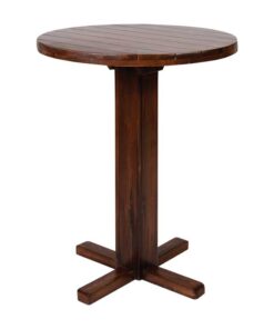 سرویس ناهارخوری دو نفره چوبی گرد