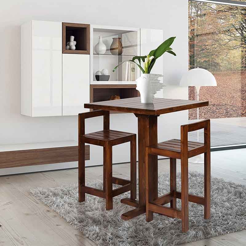 ست میزو صندلی ناهارخوری پایه بلند دو نفره طرح مریم