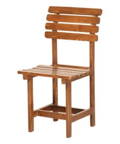 میز و صندلی صبحانه خوری دو نفره چوبی طرح اقاقیا