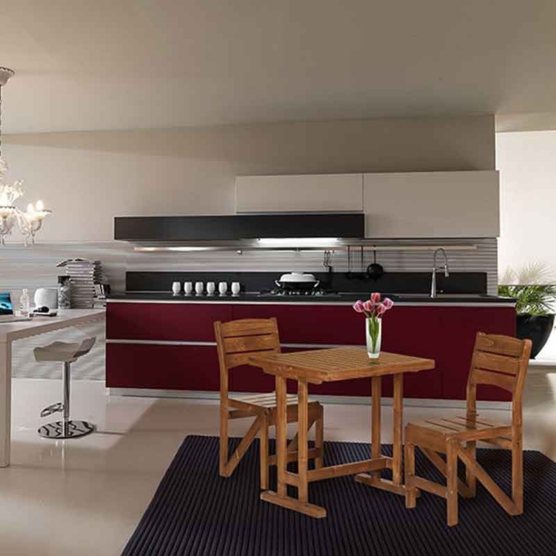 سرویس ناهار خوری دو نفره طرح پایه ضرب دری