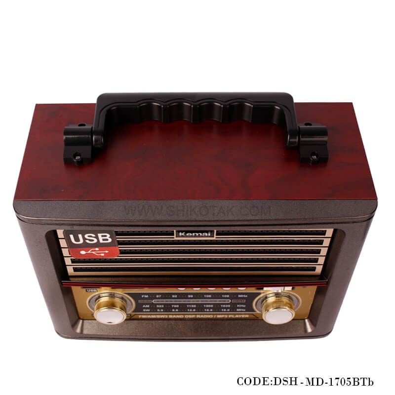 رادیو کلاسیک طرح چوب مدل 1705BTb