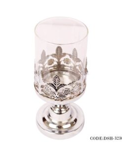 جاشمعی سیلور کوتاه مدل گل دار