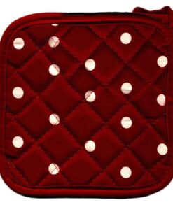 ست آشپزخانه کامل عروس طرح خالدار قرمز