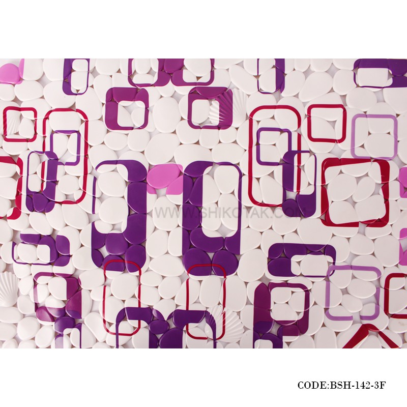 پادری پلاستیکی طرح کاشی صورتی