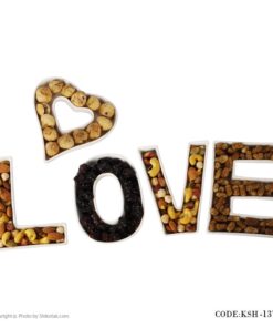 اردوخوری 5تکه سرامیکی طرح Love