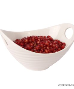 کاسه سالاد سرامیکی طرح موج