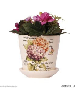 گلدان سرامیک طرح هویا