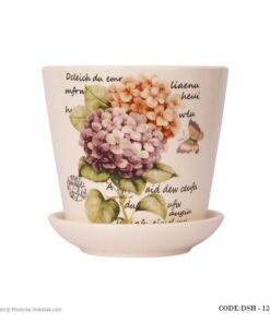 گلدان سرامیک طرح هویا