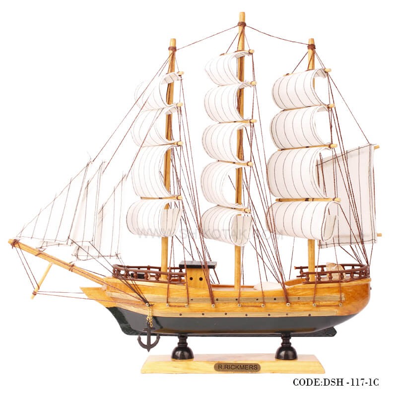 کشتی بادبان دار گردویی سری C