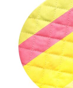 نیم ست آشپزخانه پارچه ای طرح رابید صورتی