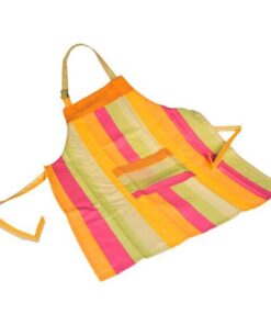 نیم ست آشپزخانه پارچه ای طرح رابید صورتی