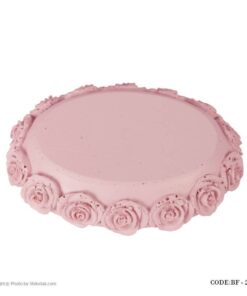 لوازم سرویس بهداشتی طرح گل سرخ صورتی