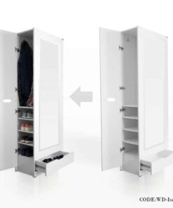 کمد و جالباسی طبقه دار مدل ایساتیس