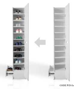 کمد و جالباسی طبقه دار مدل ایساتیس